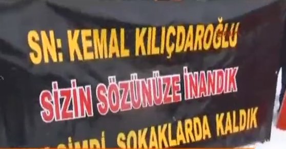 Evleri yıkılan Urlalılar Kılıçdaroğlu'nu protesto etti