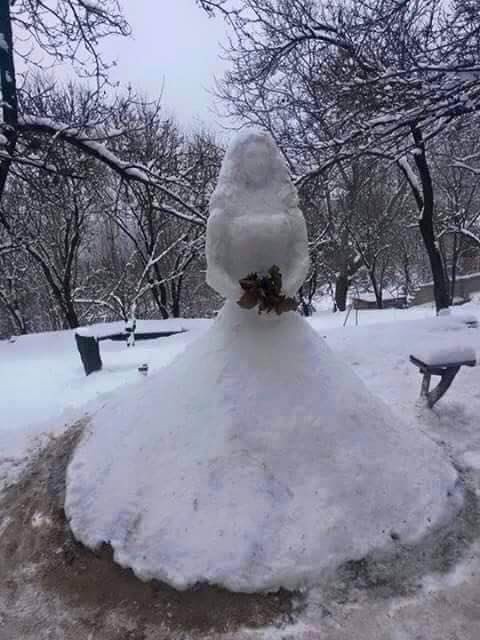 Türkiye'nin en güzel kardan adamları 