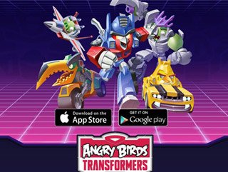 Angry Birds Transformers Android'e geldi
