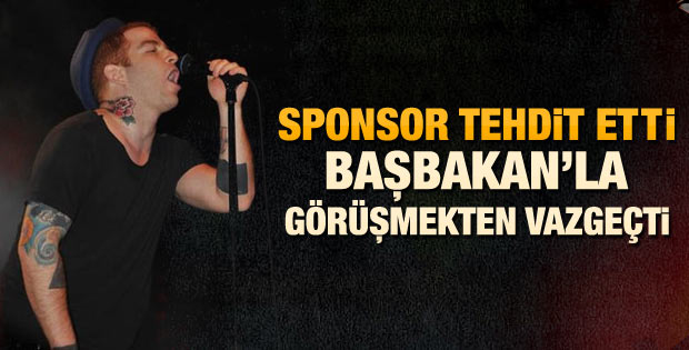 Athena'nın solistine sponsorundan Gezi tehdidi