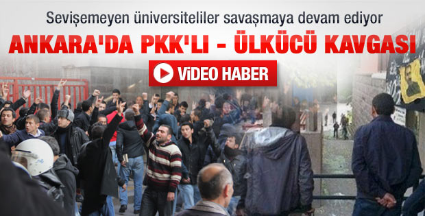 Ankara niversitesi karıştı eğitime ara verildi