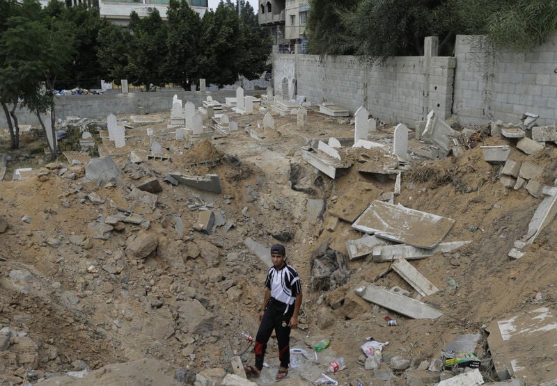 Telegraph İsrail'in Gazze'deki yıkımını görüntüledi