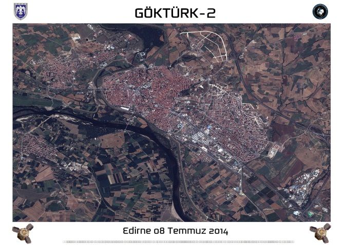 Göktürk-2'den Türkiye fotoğrafları