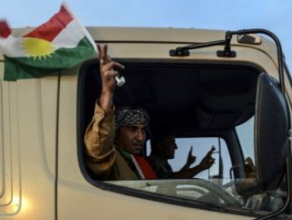 İlk peşmerge grubu Kobani'ye gitti