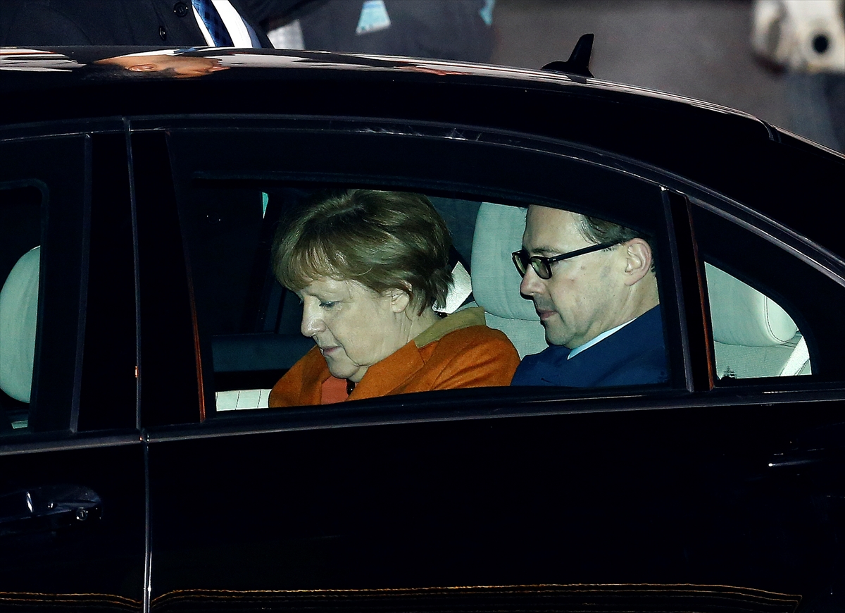 Almanya Başbakanı Angela Merkel Ankara'da