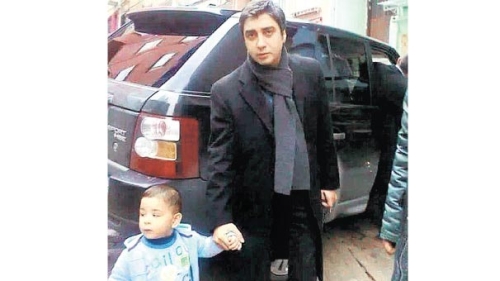 Necati Şaşmaz oğlu Ali Nadir'le görüntülendi